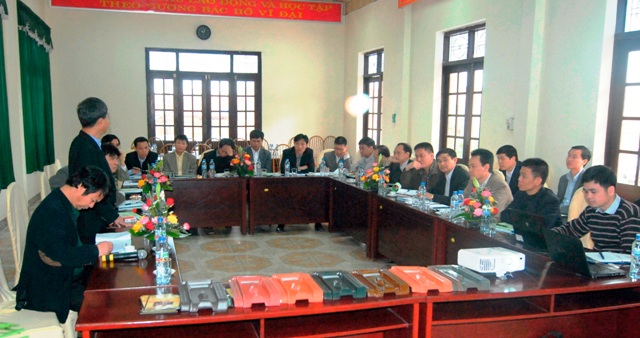 Hội nghị triển khai kế hoạch sản xuất kinh doanh năm 2013 của Ban Gạch ngói đất sét nung